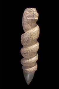 Olmec Stone Rod Depicting a Jaguar-Headed Snake Origin: Mexico Circa: 900 BC to 300 BC Origin: Mexico Circa: 900 BC to 300 ...