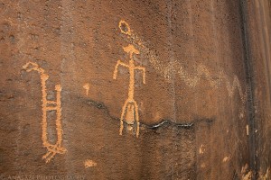 The Birthing Panel in Cedar Mesa, Utah. Petroglyph Squatting Man 638c28c6287735705d0e09747037666a