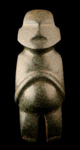 Mezcala Stone Pregnant Idol