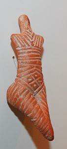 Neolithic ceramic female figurine Cucuteni-Trypillian culture, ca. 5500-2750 BCE, Piatra Neamt Museum. da0fbdfd8674f77a880c8c48e330bba6