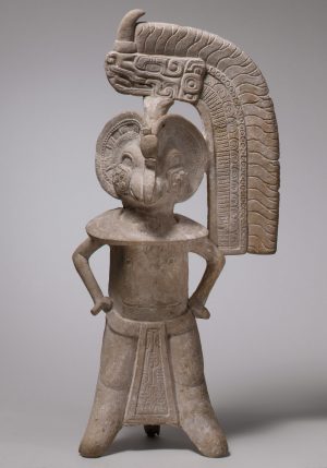 Bird-Headed Figure Whistle, 8th–9th century Mexico, Veracruz Ceramic. f2b3cf19ebae84cc92c69222e432da22