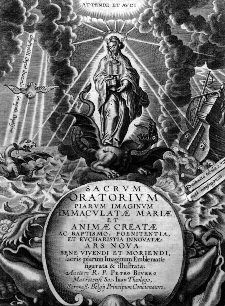 Petrus Biverus S. J. Sacrum Oratorium piarum imaginum Immaculatae Mariae.