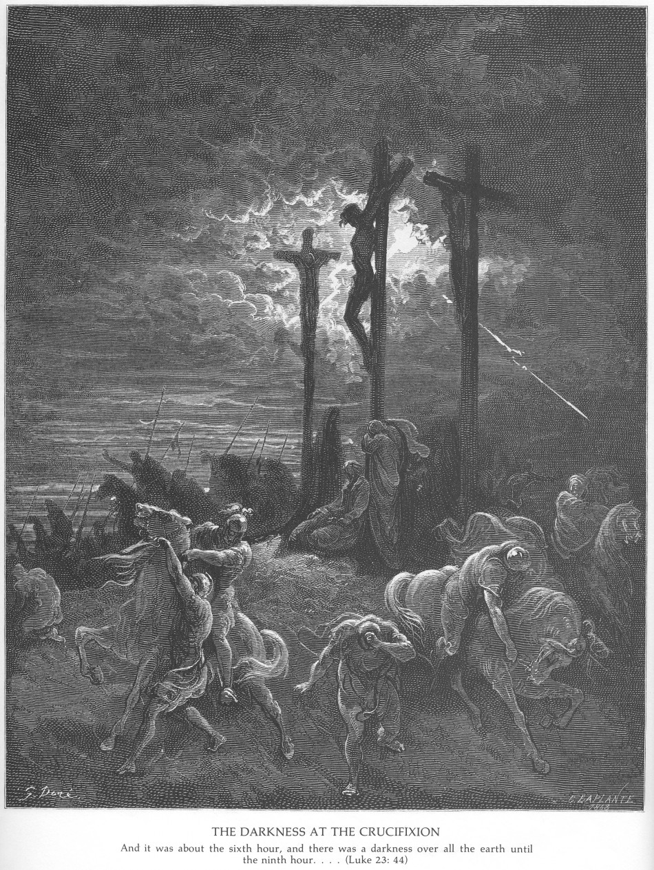 "The Darkness at The Crucifixion" by Gustave Doré.