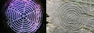Cymatics vs unicursal maze in Cornwall. 1a941ea7717e6ee28486948ddb886630
