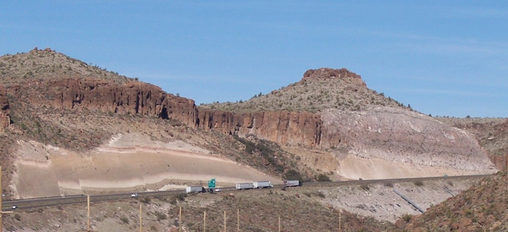 Basalt without volcano, Kingman, Arizona