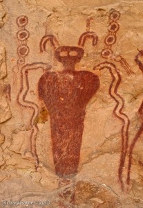 Sego Canyon Petroglyph Detail