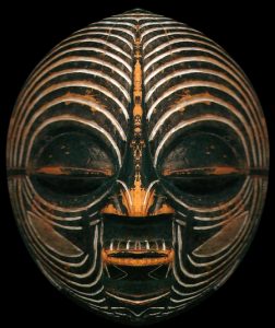 Kifwebe- Mask like these, from the Luba culture, have specific e