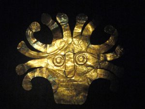 Gold Headband Mask, 100 BC 550 AD, Nazca Houston Museum Of Natural Science DSC02147