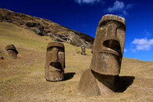 Moai at Rano Raraku