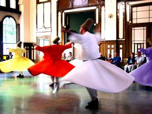 Sufi whirling devishes Istanbul
